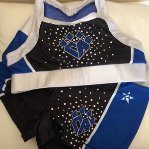 Cheer athletics spandex trio matching set